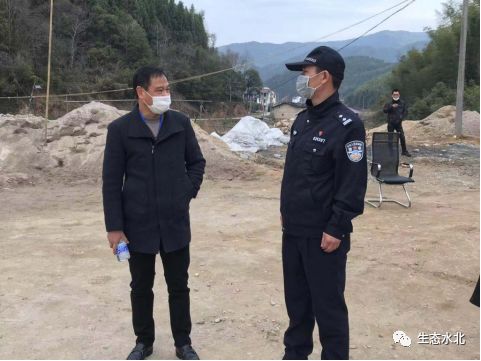 县委常委纪委书记监委主任郑辉一行到浦城353国道水北翁村河岭公安