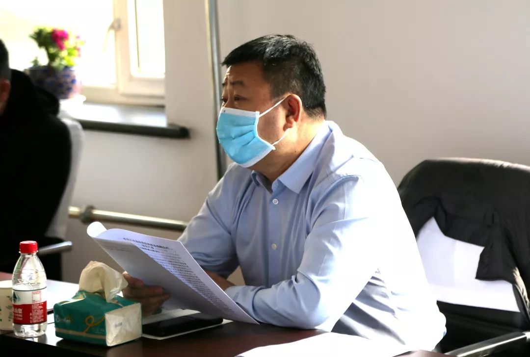 陈玉林到岔林河松花江农场督导检查疫情防控和备春耕生产工作