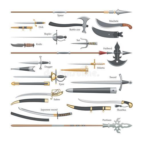 游戏中的近战兵器,你所不知道的冷知识_武器