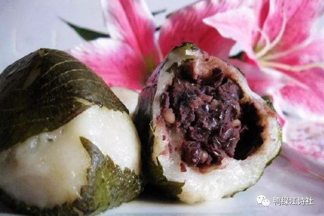 诗画苏叶糕锦瓤香馥盈蒲室玉体晶莹束紫袍