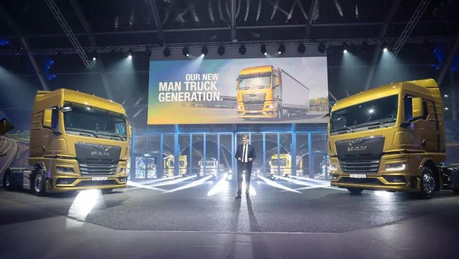 德国曼发布全新tg系列卡车提升性能让燃油消耗降低8