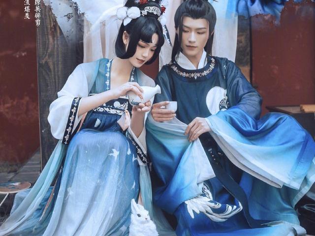 如梦令cosplay出来了嫦娥真人版实在是太美了后羿超有风度