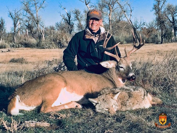 白尾鹿非常胆小也很警惕,所以走路打白尾鹿难,最好的方式是掩体狩猎白