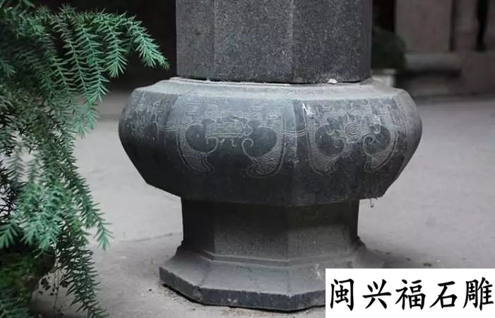 石雕柱础 古建筑中一道靓丽的风景