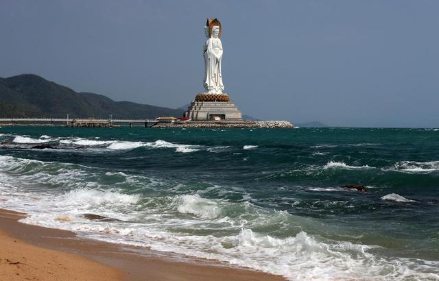 原創世界最高觀音像造價8億,高108米三面都是觀音,堪稱海南鎮島之寶