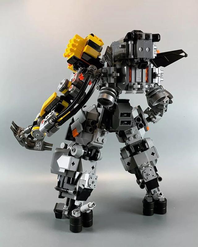 lego乐高moc大神作品欣赏据说国外的乐高跟不要钱似的论斤卖