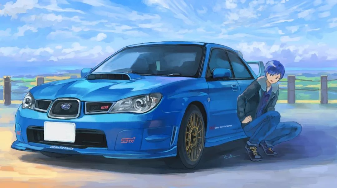 汽车壁纸丨动漫汽车图第二期你爱了吗