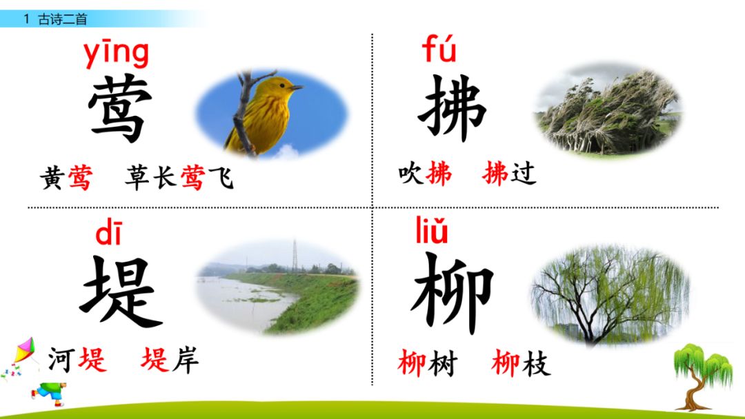 【语文课堂】部编版二年级下册课文1《古诗二首》图文讲解