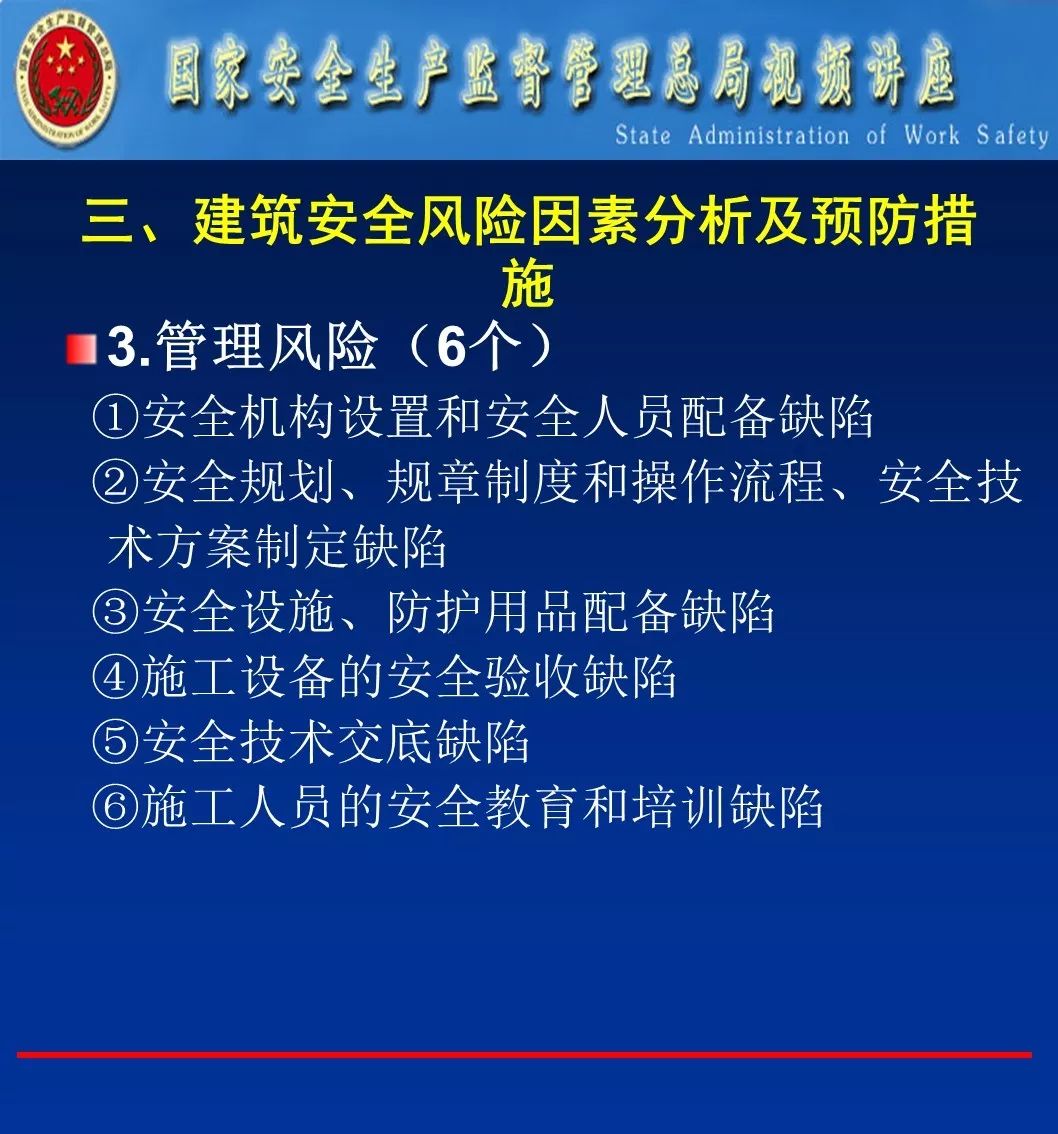 建筑安全管理|原安监总局|ppt