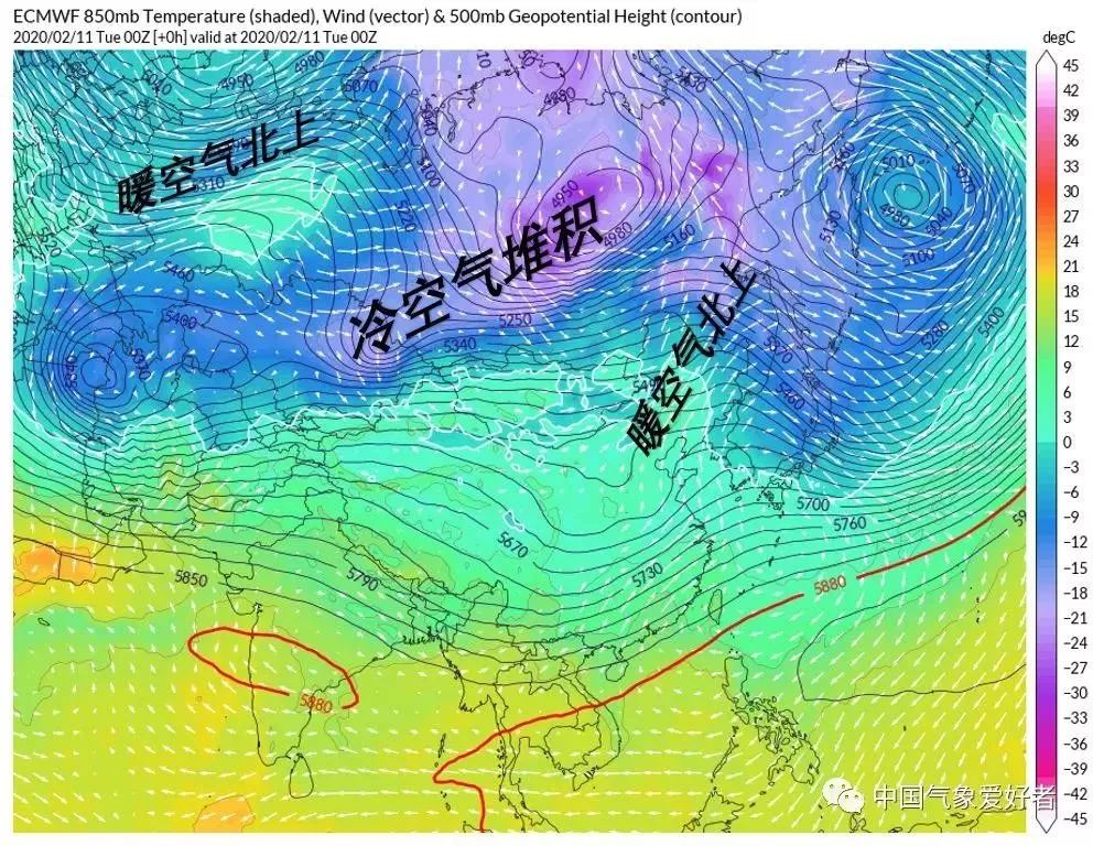 (超强冷气团在西伯利亚上空堆积)