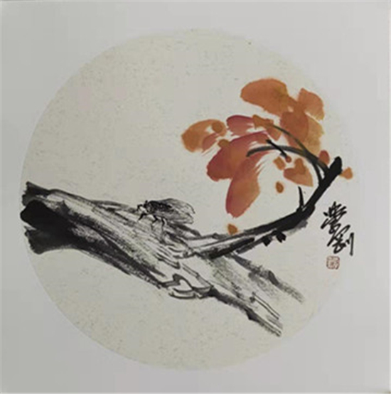 张学刚墨余随笔大写意花鸟小品系列赏析