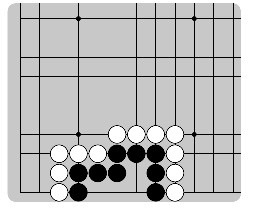 围棋曲四图形图片