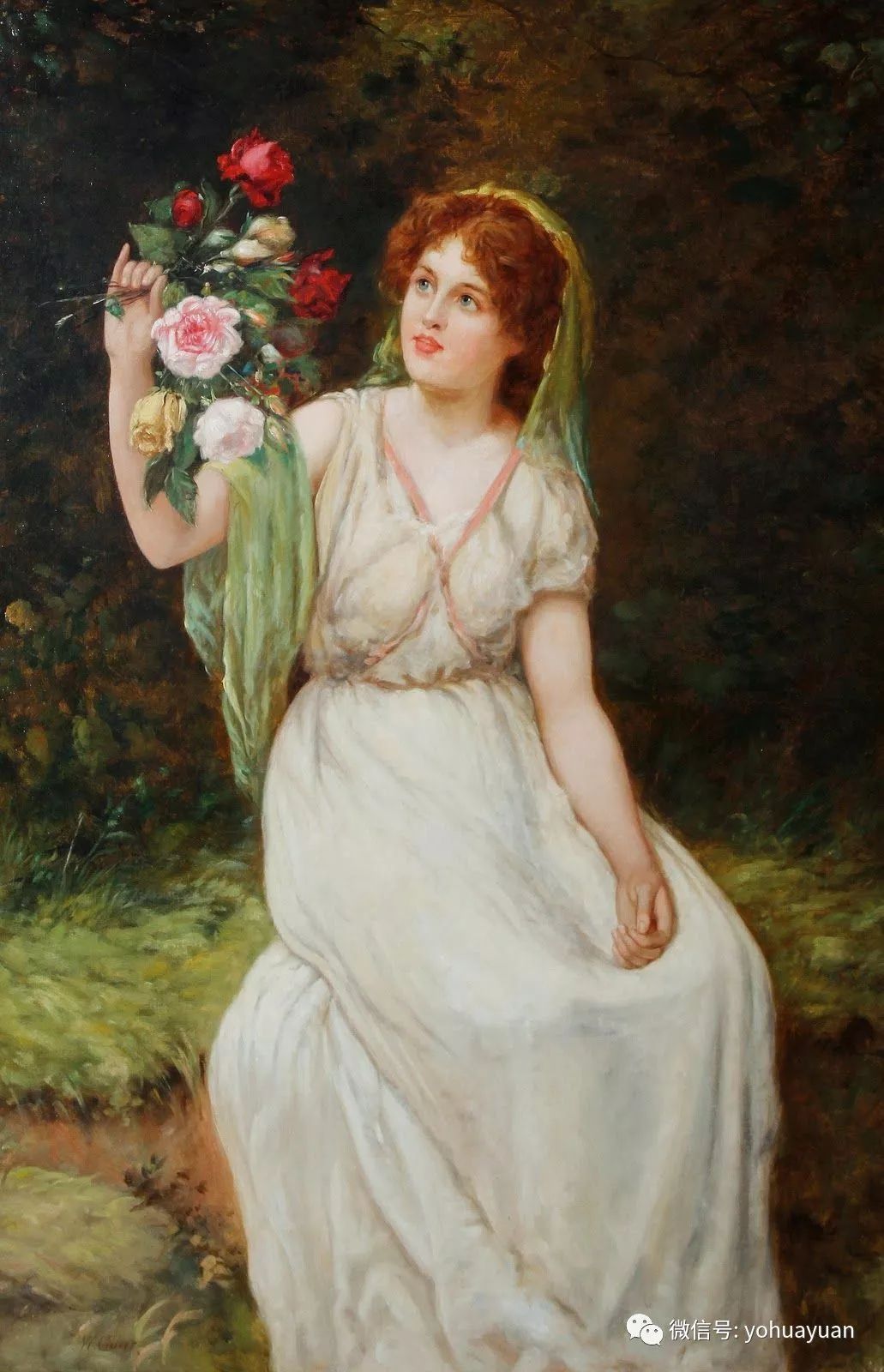 油画人物欣赏——威廉·奥利弗·威廉姆斯