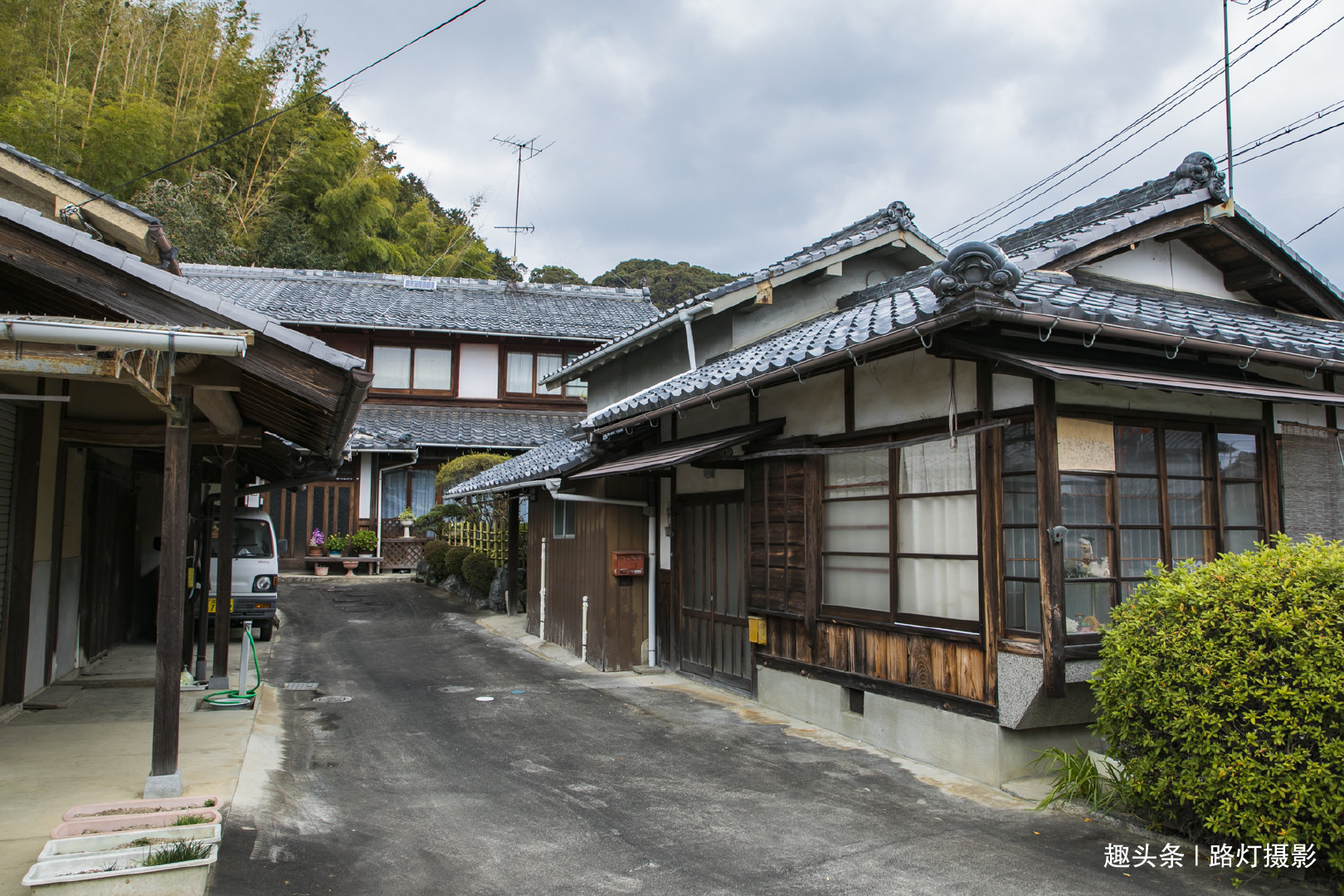 日本大津街头实拍冷冷清清人都去哪儿了