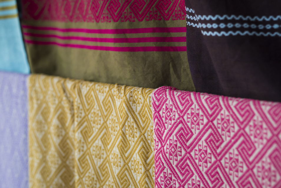 傣族织锦西双版纳的美丽传说