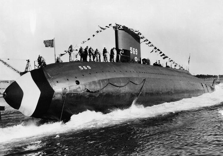 水滴型核潜艇图片