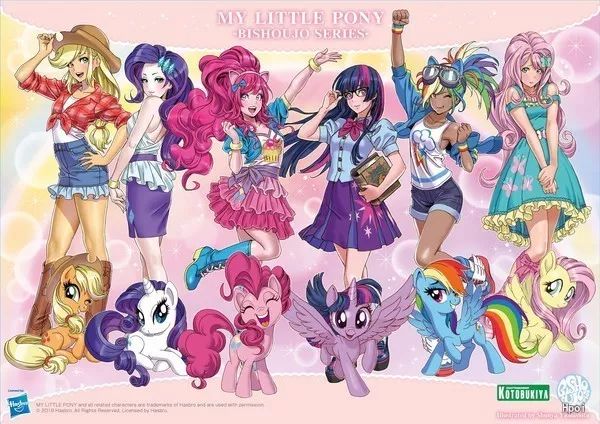 新品预订~1/7 寿屋 美少女雕像系列 × 彩虹小马 云宝黛西