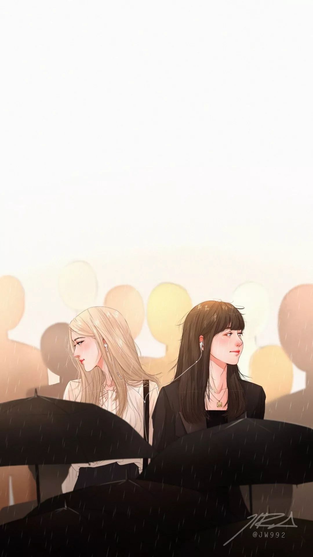 ins美图丨blackpink时尚插画