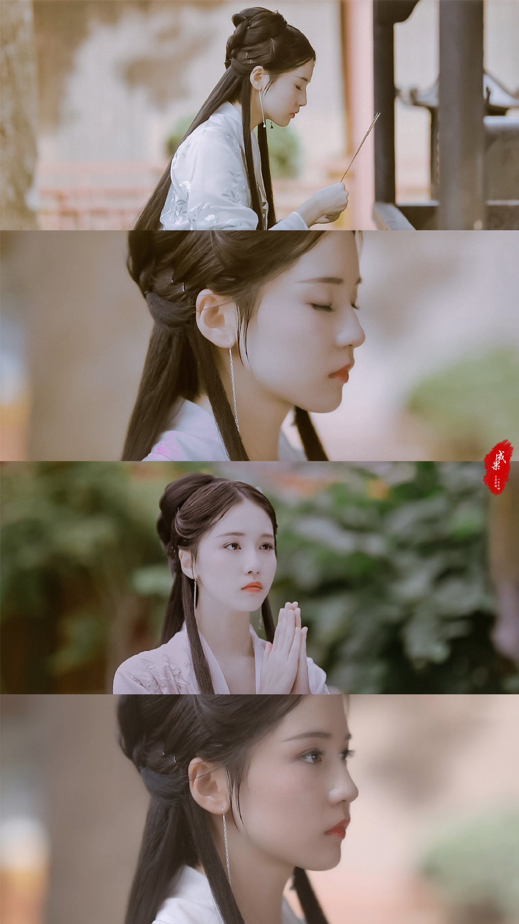 成果古装美照分享长发飘飘若仙子下凡