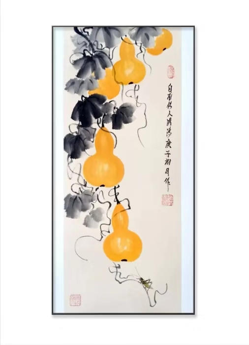 画家赵洪涛作品华美自然