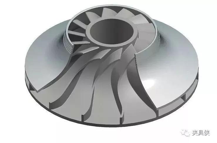 涡轮需要长悬伸加工,还有薄壁叶片,该怎么解决_铣刀