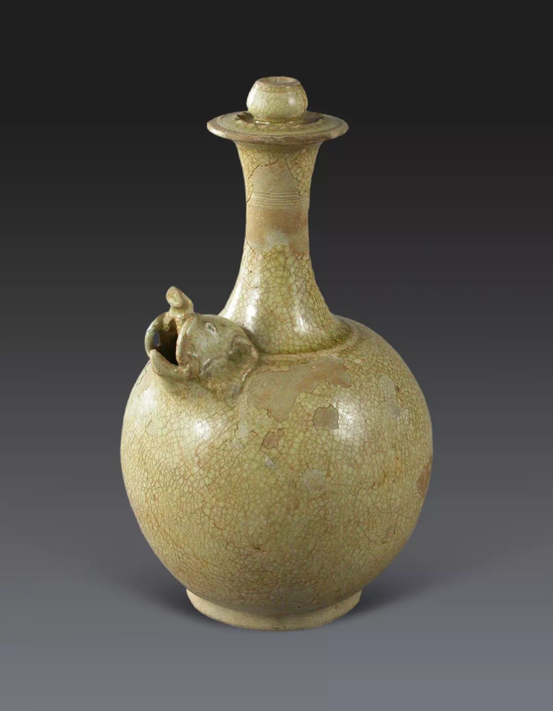 云观江博瑰宝⑧隋代洪州窑青瓷象首流净瓶