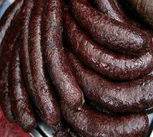 原创舌尖美食糯米血肠做法血腥吃起来香鲜软糯让人念念不忘