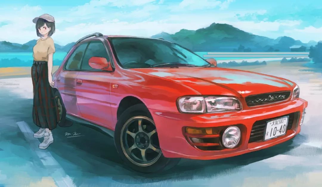 汽车壁纸丨动漫汽车图第二期你爱了吗