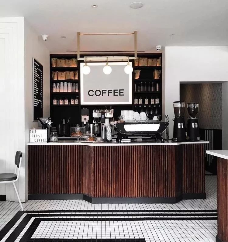 咖啡店吧台的设计,可以告诉你老板是不是新手