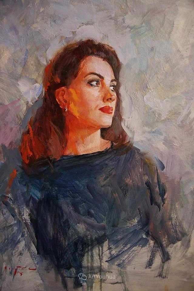 俄罗斯艺术家谢尔盖·斯维里多夫油画作品欣赏