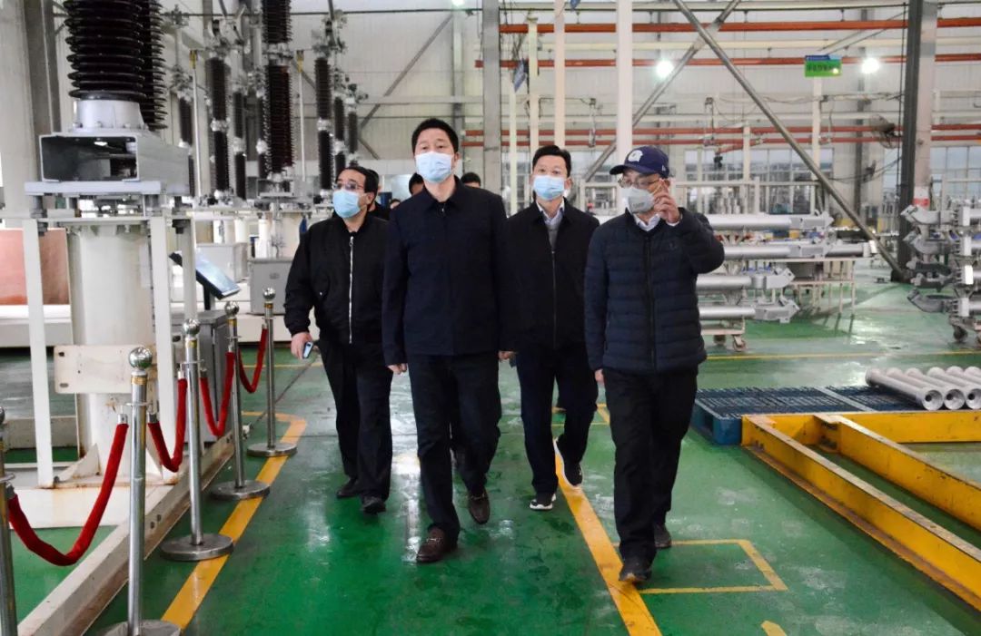 望城区区委常委,常务副区长周志辉一行现场指导长高集团疫情防控及