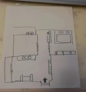 家庭地图怎么画简笔画图片