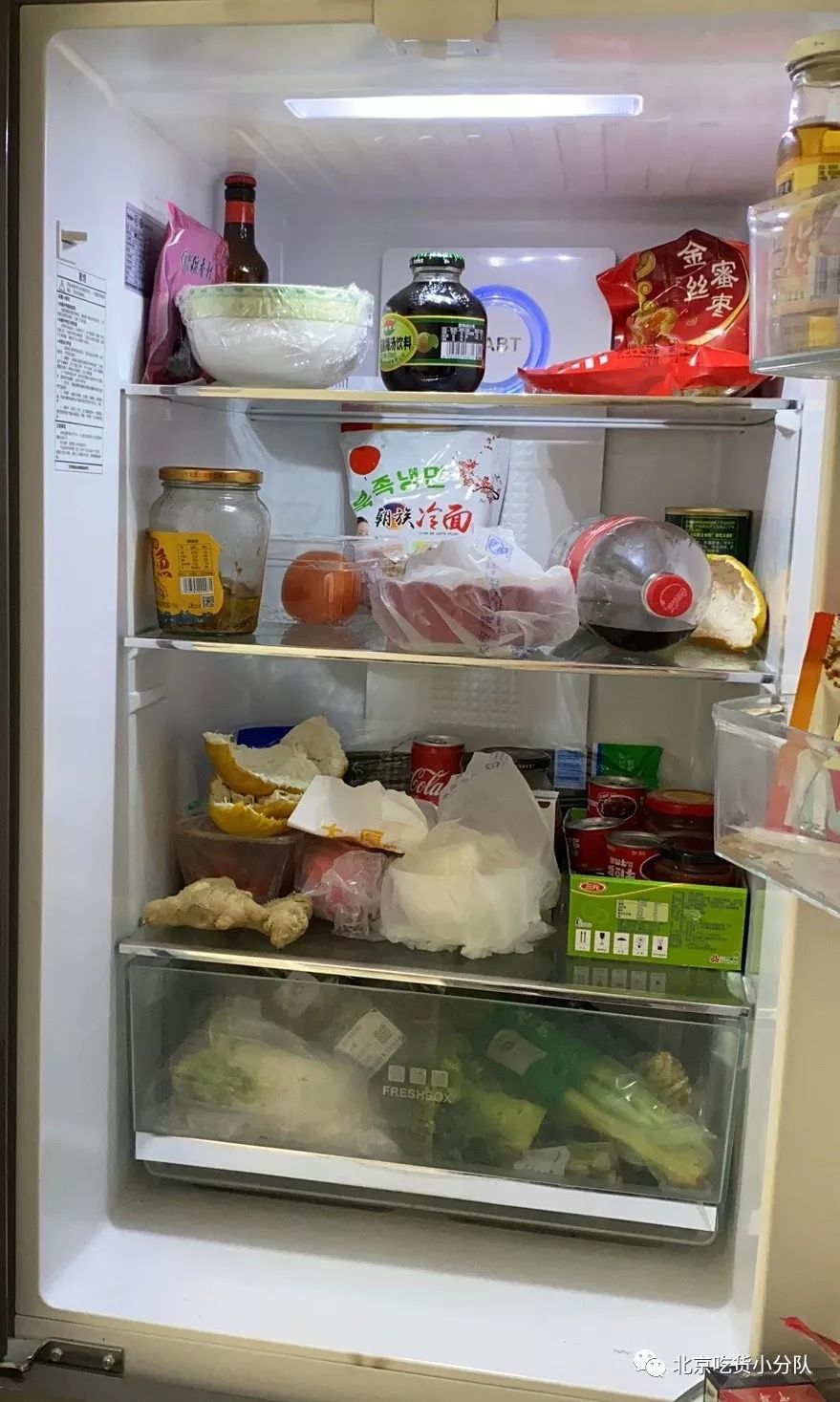 你的冰箱里都有什么囤货?
