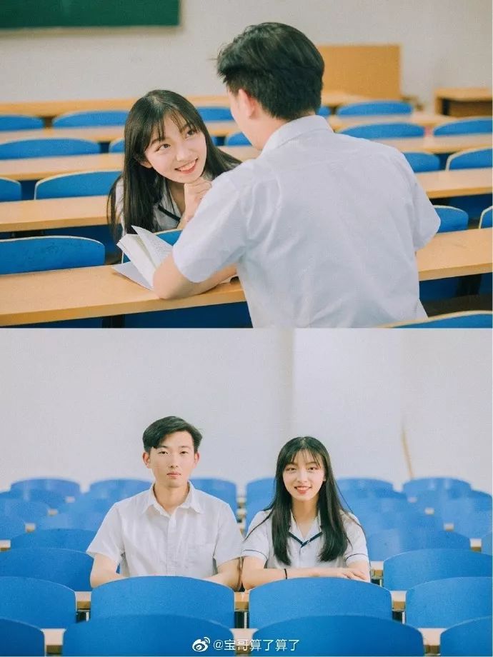 从校服到婚纱和同桌的你领证结婚这对眷侣比校园甜文还好嗑