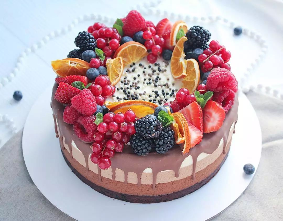 50款火爆情人节的水果奶油蛋糕原来这样做造型她们私房才好卖