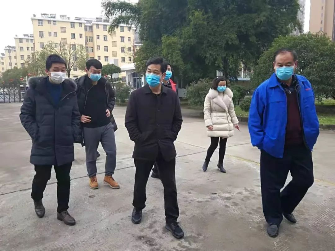 于贵龙深入企业检查指导复工复产工作