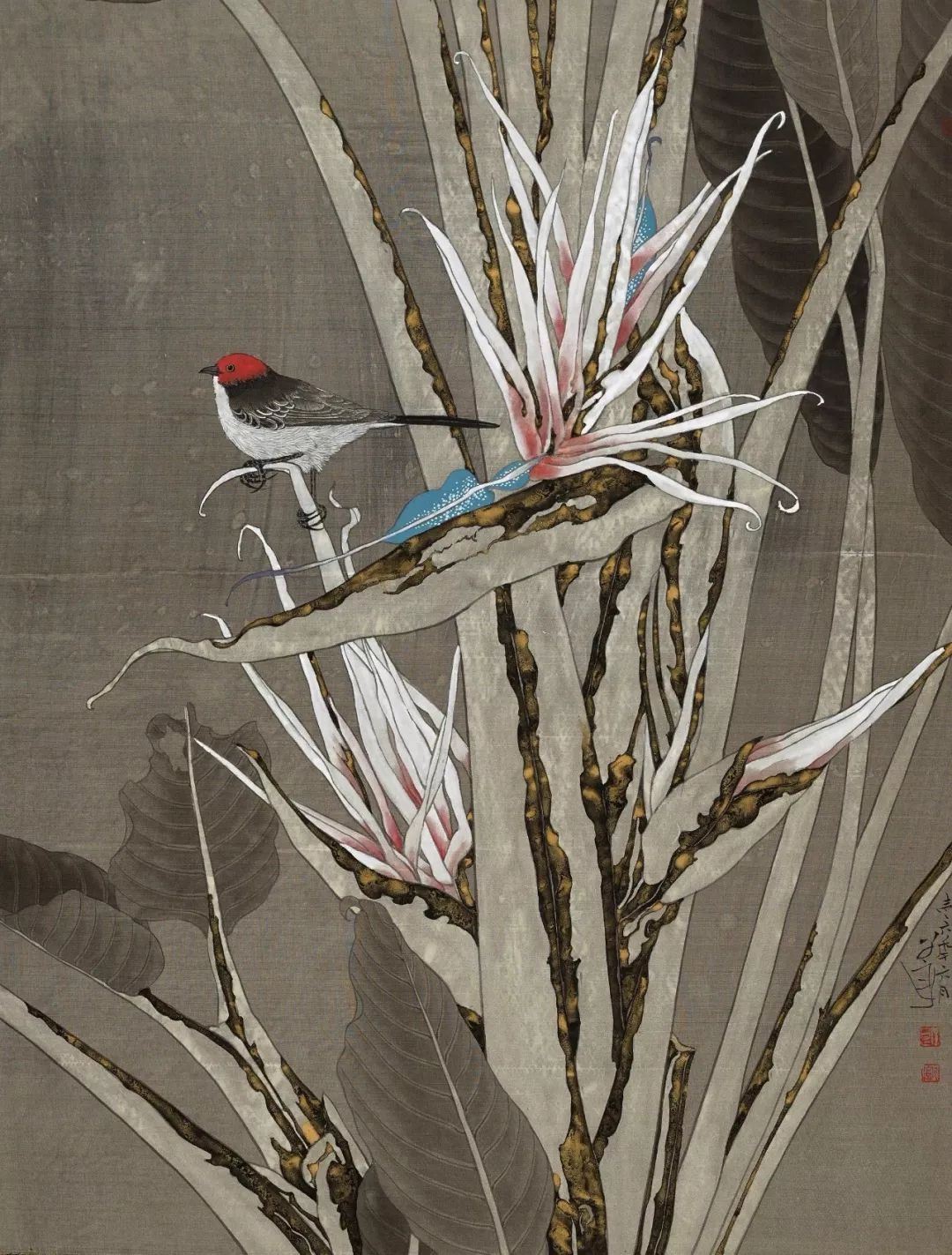 肖艳2020年工笔重彩特殊技法班招生只需100元