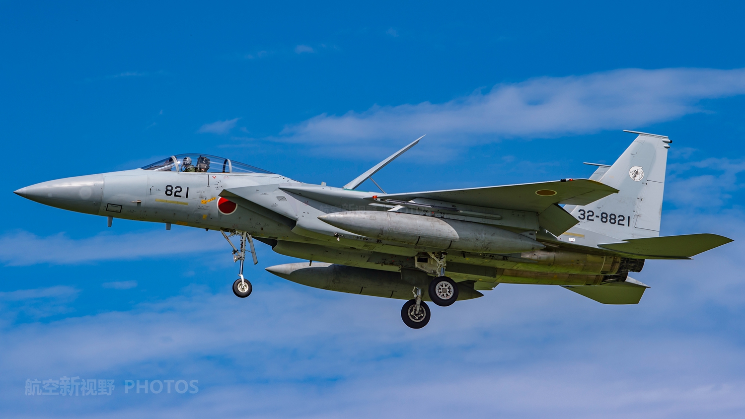 三菱重工f15j高清组图航空自卫队的老旧机型经典三代机
