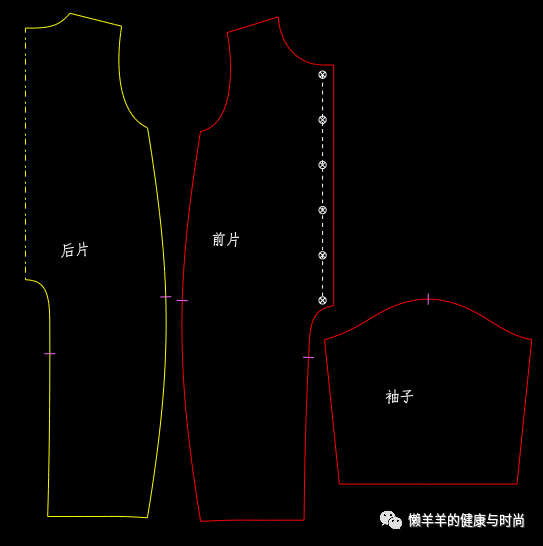 婴儿连体衣的设计裁剪