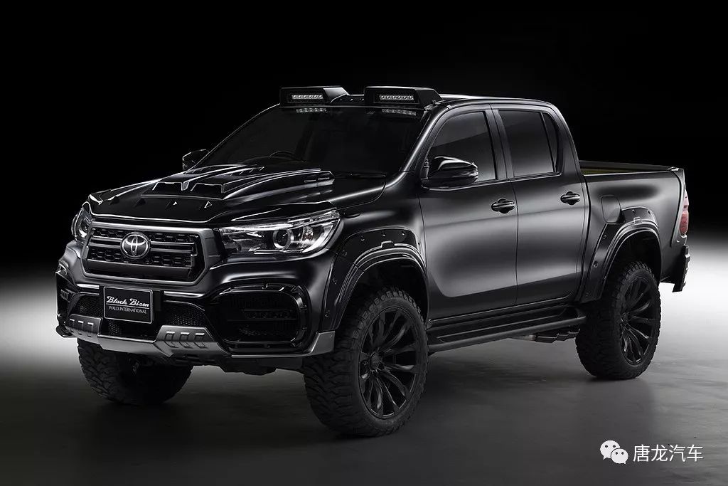 再添威猛气息wald推出toyotahilux专属blackbison车体套件