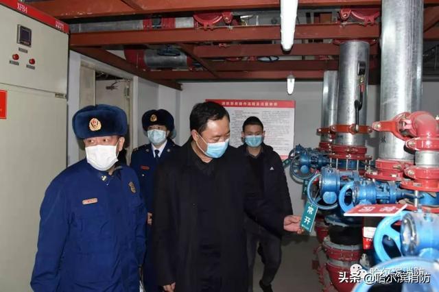 哈尔滨市应急管理局韩峙局长带队对小汤山模式疫情救治医疗中心开展