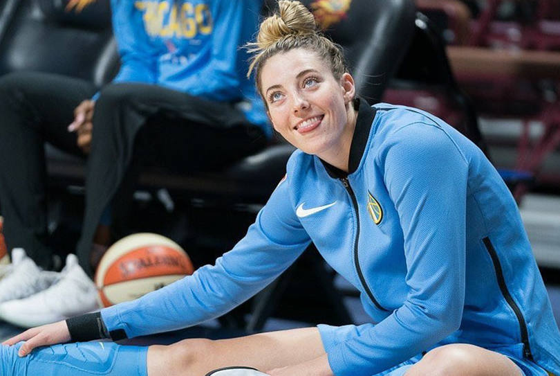 wnba最美女球员为全明星拍摄写真照 自曝偶像是罗斯 他是个英雄