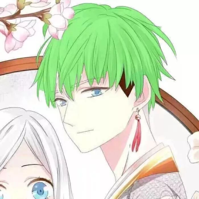 绿色系头像情人节单身狗最后的倔强