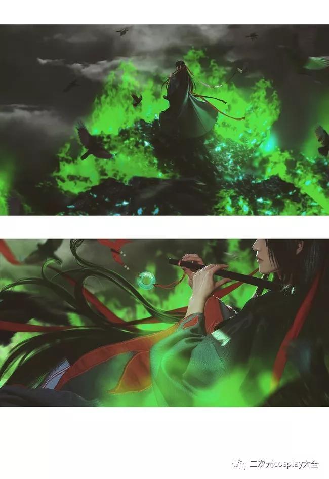 魔道祖师魏无羡cos每张皆壁纸给我视觉与心灵的享受