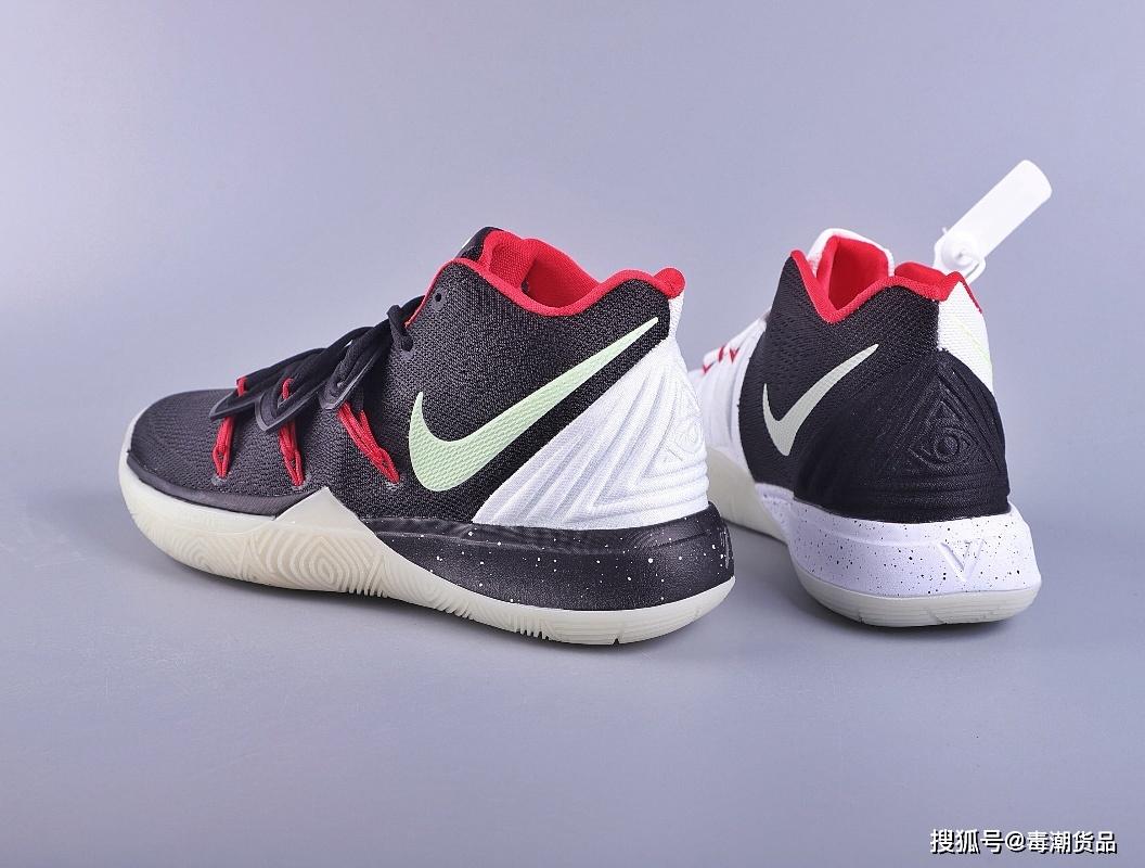 鸳鸯太极夜间反光欧5kyrie5欧文5太极夜光海外客制版本