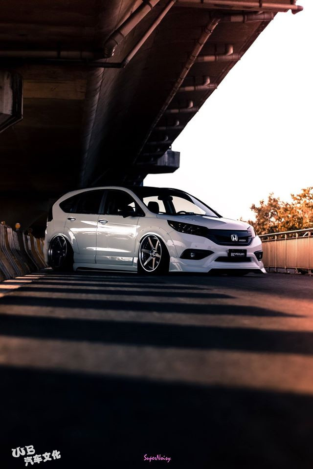 本田crv也玩宽体rm4stance