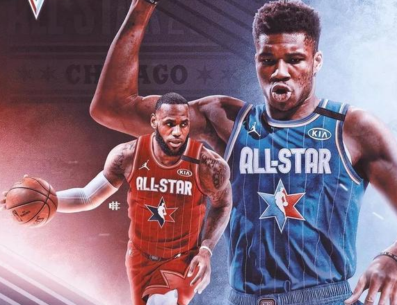 2020年nba全明星正赛前瞻字母哥队138112胜勒布朗队当贝投影仪大屏看