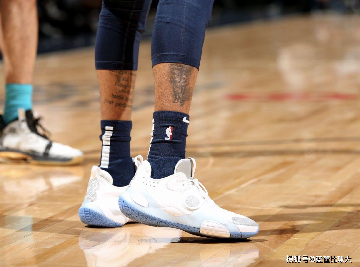 莫兰特秀pg4gatorade2月13日nba球鞋赏析