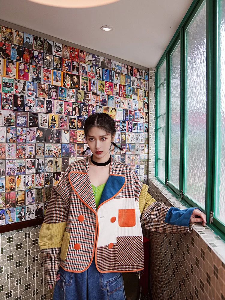 复古风还能这么穿15件初春外套改良旗袍小众有个性美翻了