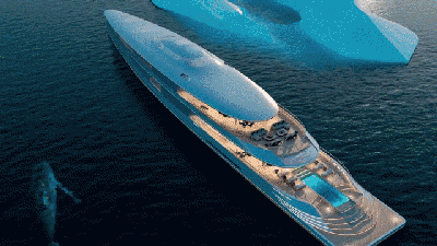 比尔·盖茨砸45亿拿下!世上第一艘氢动力游艇!真是神壕啊_aqua